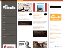 Tablet Screenshot of inmontecchio.com